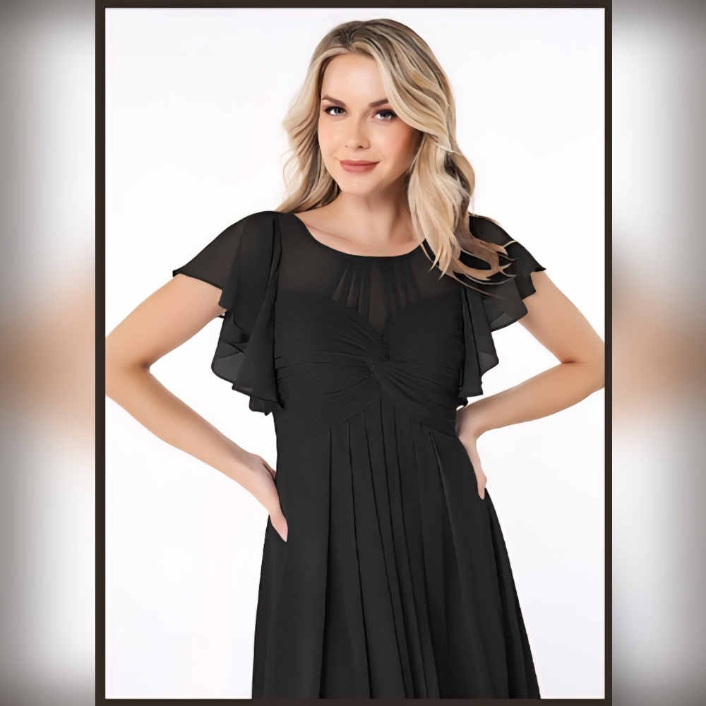 Elegant Black Evening Dress